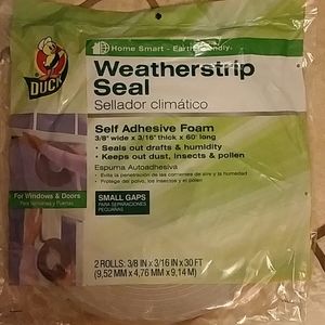 NEW☆DUCK WEATHERSTRIP SEAL▪DOUBLE ROLL
